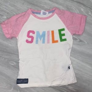 NWOT Toobydoo “Smile” girls T, size 4